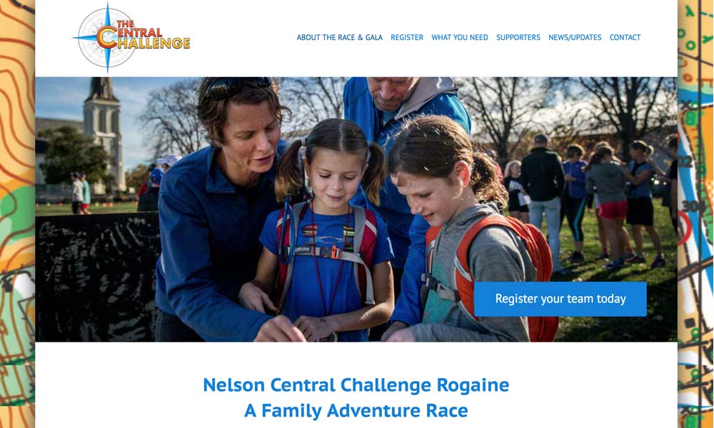 Central challenge Rogaine Website
