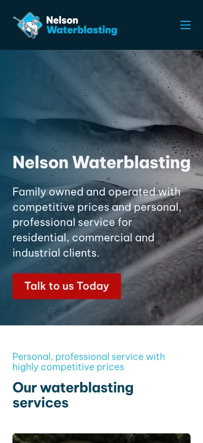 nelson waterblasting mobile